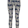 DiDi Basic leggings Dark blue Glow print- Leggings | Lange Broeken