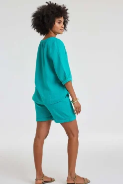 DiDi Bermuda Pietra Spectra green- Korte Broeken