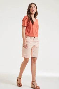 DiDi Bermuda Turner Blush pink- Korte Broeken