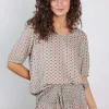 DiDi Blouse Poppy Sunny print- Blouses