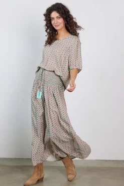 DiDi Blouse Poppy Sunny print- Blouses