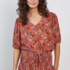 DiDi Blouse Poppy Reflection S print- Blouses