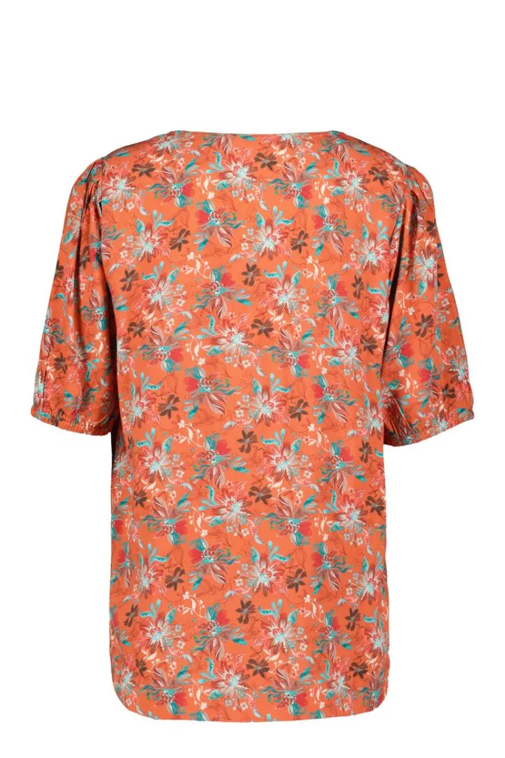 DiDi Blouse Poppy Reflection S print- Blouses