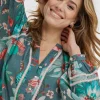 DiDi Blouse Abby Atlantic Reflection print- Blouses