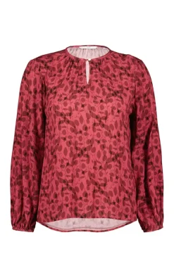 DiDi Blouse Adore Rose Happy leaves print- Blouses