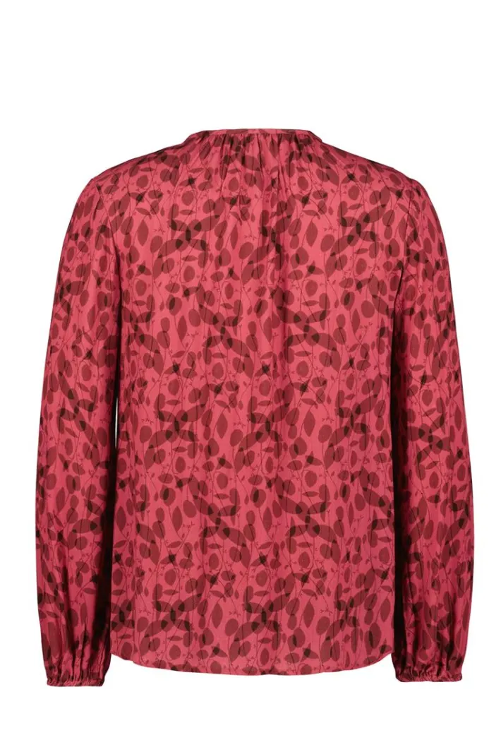DiDi Blouse Adore Rose Happy leaves print- Blouses