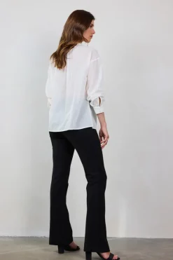 DiDi Blouse Chandy in offwhite- Blouses