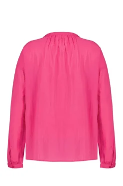 DiDi Blouse Chandy in Raspberry pink- Blouses