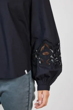 DiDi Blouse Cuty Black- Blouses