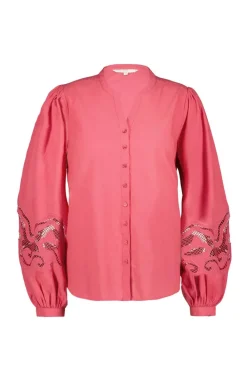 DiDi Blouse Cuty Holly berry rose- Blouses