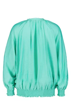 DiDi Blouse Lima in electric green- Blouses