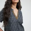 DiDi Blouse Moon Flowing print- Blouses