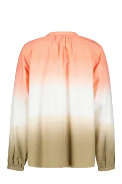 DiDi Blouse Nelsi dip dye Neon orange- Blouses