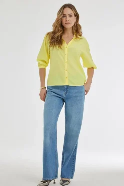 DiDi Blouse Nena Mid yellow- Blouses