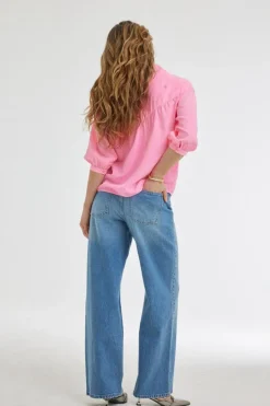 DiDi Blouse Nena Neon pink- Blouses