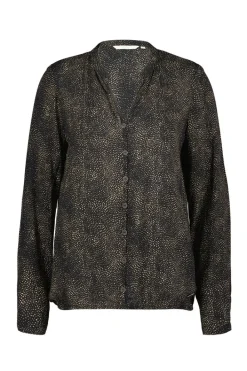 DiDi Blouse Nilly Black Spectrum print- Blouses