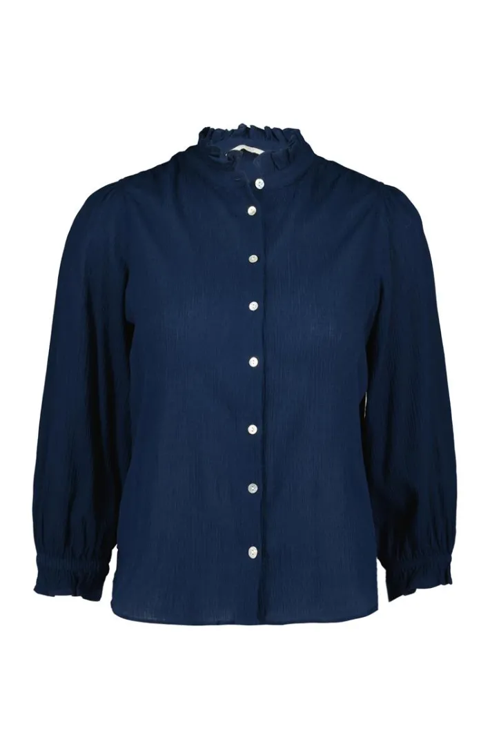 DiDi Blouse Paris Dark blue- Blouses