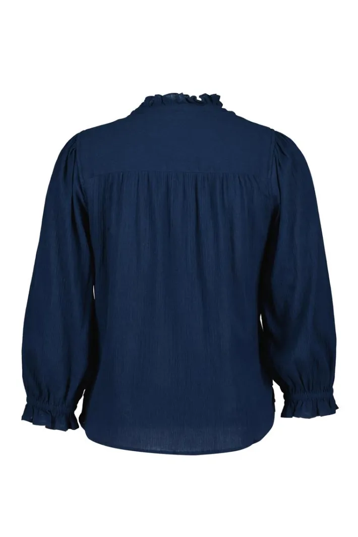 DiDi Blouse Paris Dark blue- Blouses