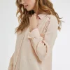 DiDi Blouse Ponza Blush pink- Blouses