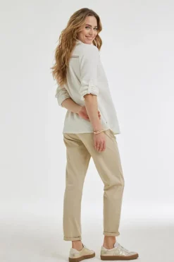 DiDi Blouse Ponza Offwhite- Blouses