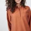 DiDi Blouse Sari Ginger brown- Blouses