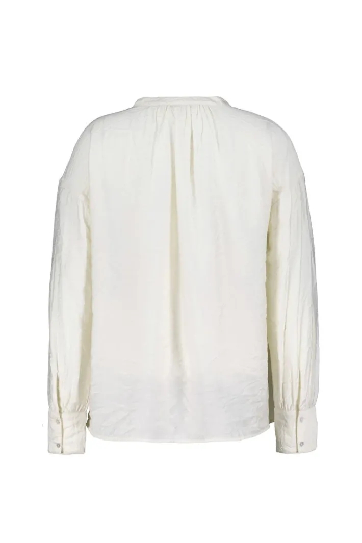 DiDi Blouse Sari in light silver- Blouses