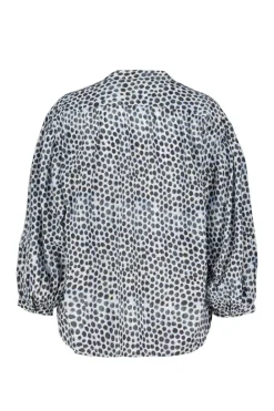 DiDi Blouse Senna Painted dot print- Blouses