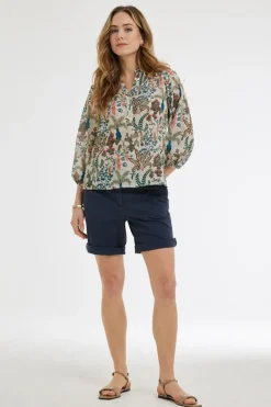 DiDi Blouse Sofia Jungle vibe print- Blouses