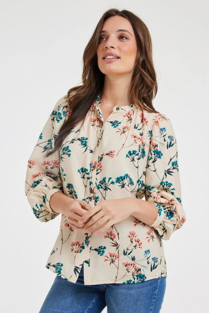 DiDi Blouse Tallis Jasmin print- Blouses
