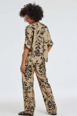 DiDi Blouse Tess Bouquet hunt print- Blouses