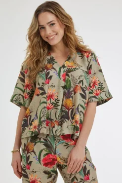 DiDi Blouse Tess Magnificent print- Blouses