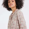 DiDi Blouse Tyla Pink Fuji XS print- Blouses