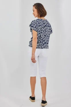 DiDi Capri wit- Korte Broeken