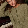 DiDi Cardigan Venus Hedge green- Truien & Vesten | Cardigans