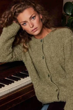 DiDi Cardigan Venus Hedge green- Truien & Vesten | Cardigans
