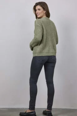 DiDi Cardigan Venus Hedge green- Truien & Vesten | Cardigans