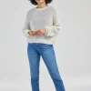 DiDi Denim pants Liv slim fit Mid blue- Denim | Lange Broeken