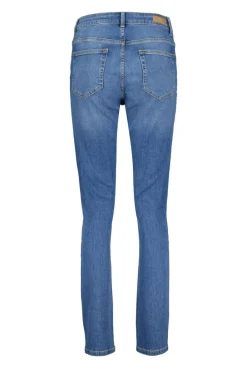 DiDi Denim pants Liv slim fit Mid blue- Denim | Lange Broeken