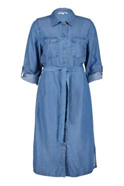 DiDi Dress Dani Denim mid blue- Denim | Jurken & Tunieken