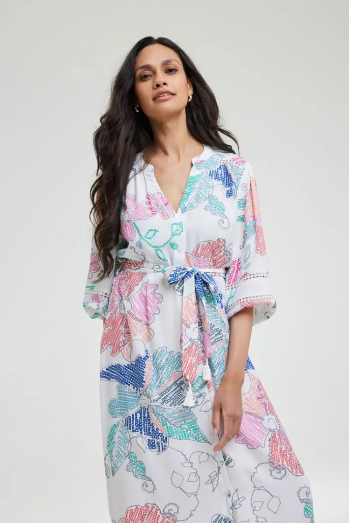 DiDi Dress Dizzy Bitmap print- Jurken & Tunieken
