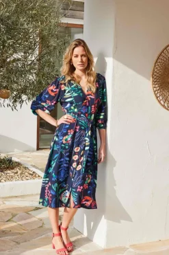 DiDi Dress Dizzy Botanic spice print- Jurken & Tunieken