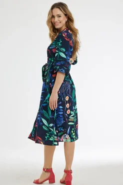 DiDi Dress Dizzy Botanic spice print- Jurken & Tunieken