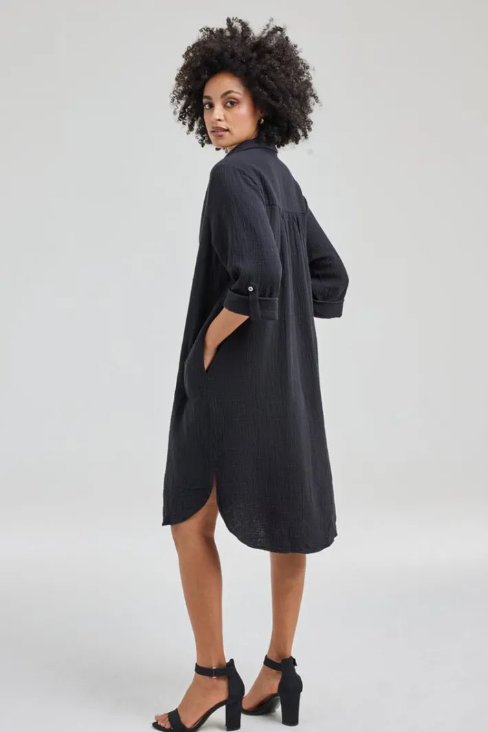 DiDi Dress Grace in Black- Jurken & Tunieken