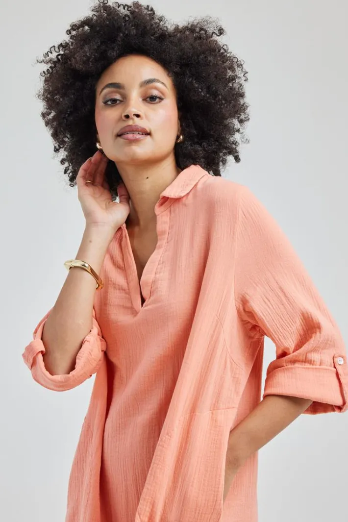 DiDi Dress Grace in Desert flower- Jurken & Tunieken