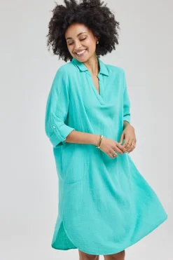 DiDi Dress Grace in Electric green- Jurken & Tunieken