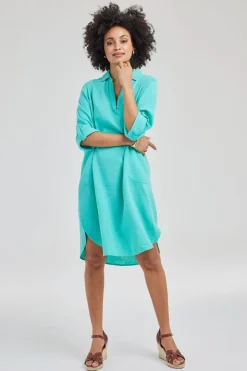 DiDi Dress Grace in Electric green- Jurken & Tunieken