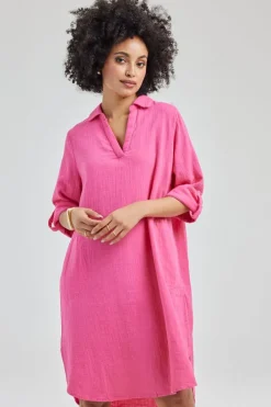DiDi Dress Grace in Raspberry pink- Jurken & Tunieken