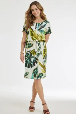 DiDi Dress Jacky Amazone print- Jurken & Tunieken