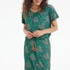 DiDi Dress Jacky Lagoon print- Jurken & Tunieken