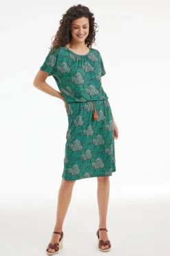DiDi Dress Jacky Lagoon print- Jurken & Tunieken